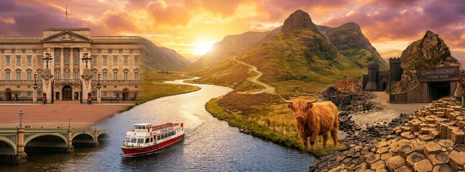 9 Days and 8 Nights - United Kingdom Tour - London, Edinburgh, & Belfast
